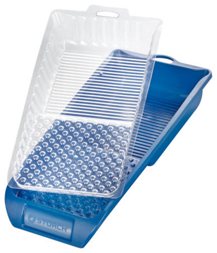 Storch Farbwannen-Set 24,5 x 29,5 cm Kst blau inkl. 10x Farbwanneneinsatz #191638